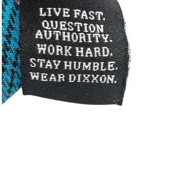 Dixxon Flannel Co Shirt Youth Division Pearl Snap Shadow Plaid Youth Size Medium - Picture 7 of 11